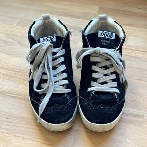 Golden Goose Women's Francy mid/star black sneakers 37